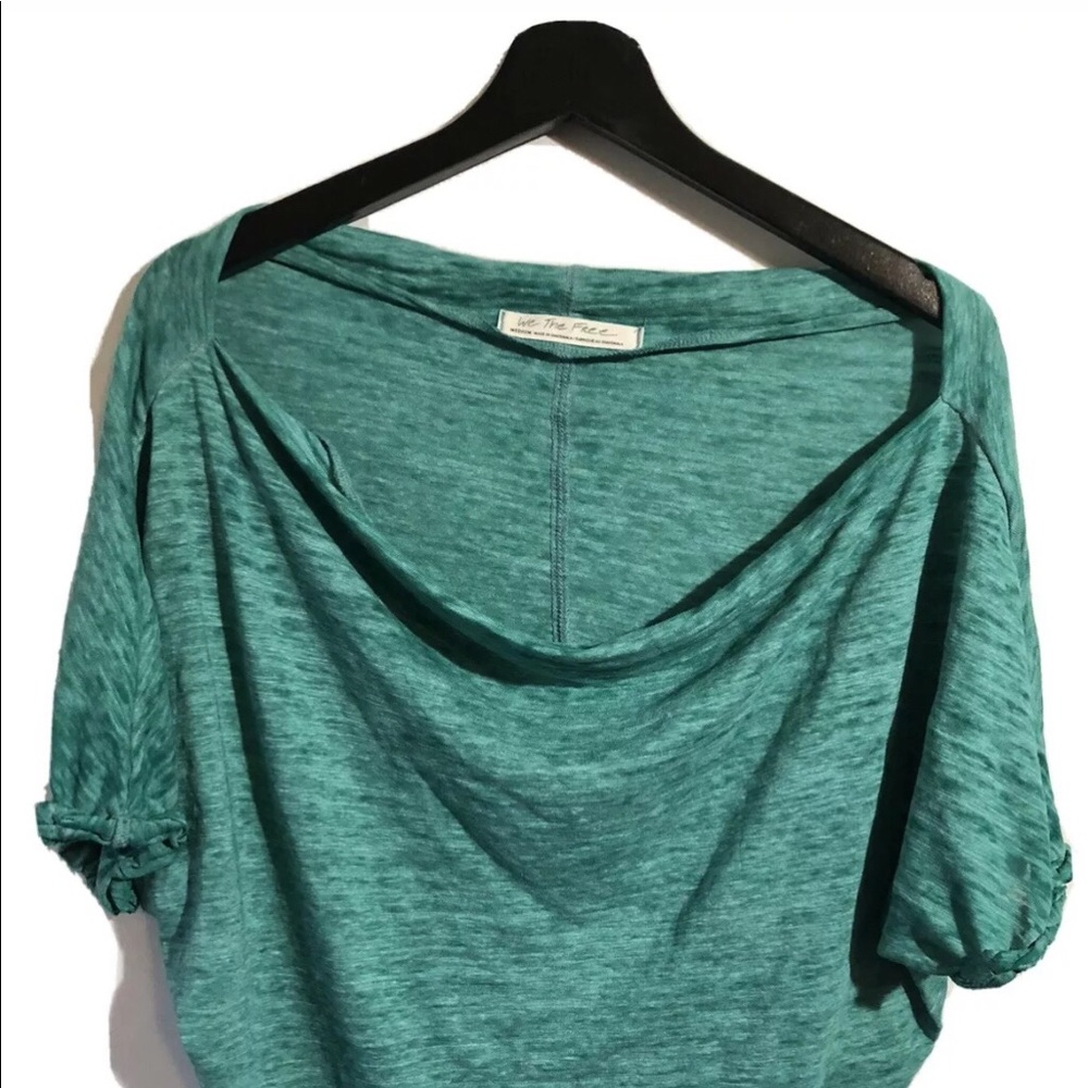 We The Free Scoop Neck Top- M